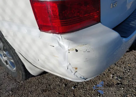 2005 Toyota Highlander V6 z USA, uszkodzony, nr VIN JTEDP21A950082975